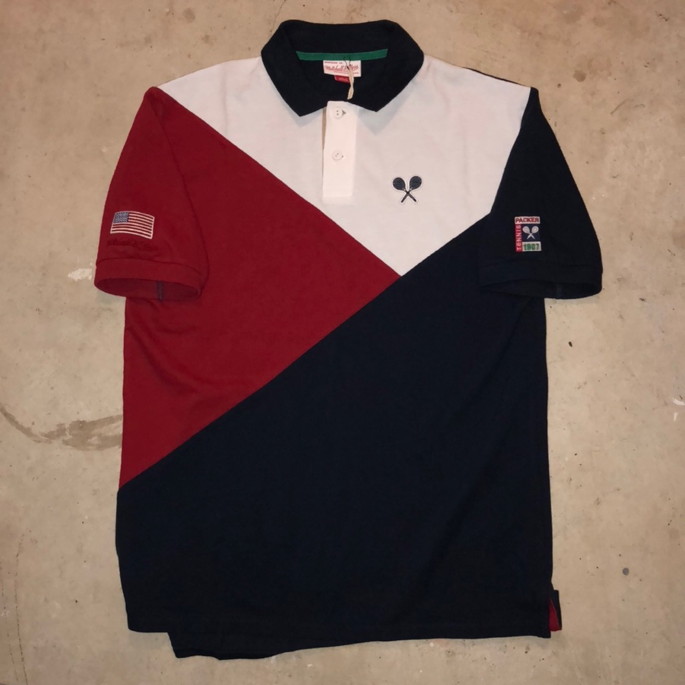 Mitchell And Ness Packer 1907 Tennis Polo